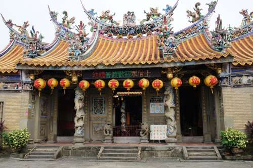 Hsinchu County North Po Beipu Peipu Street 廟-Woo