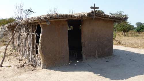 Hut Africa Church Chapel Tanzania