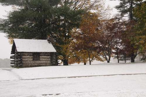 Hut Valley Forge National Park Pennsylvania