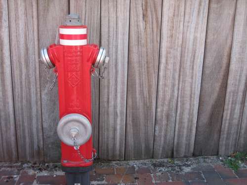 Hydrant Water Fire Metal Red