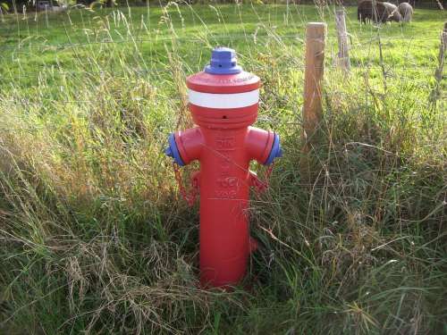 Hydrant Fire Red Fire Fighting Water Supply Valve