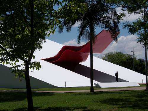 Ibirapuera Auditorium Niemeyer Modern Architecture