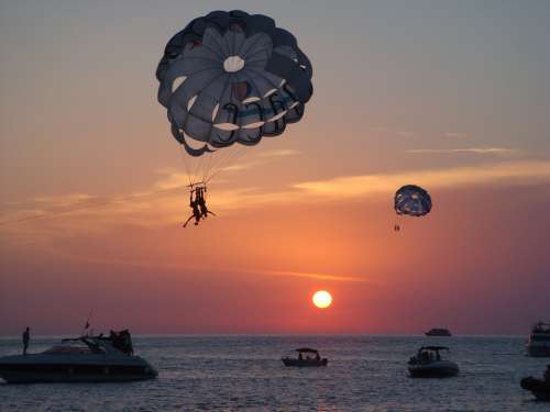Ibiza Sunset Landscape Balloon Youth Madness