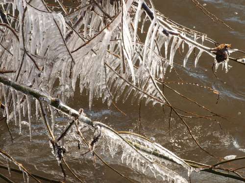 Ice Icicle Winter Frozen Aesthetic Water Melt