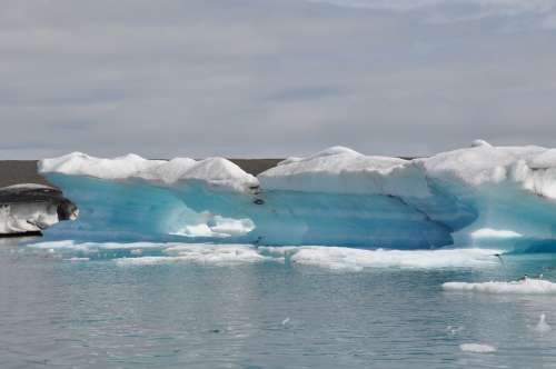 Ice Floes Ice Eternal Ice Iceland Glacier