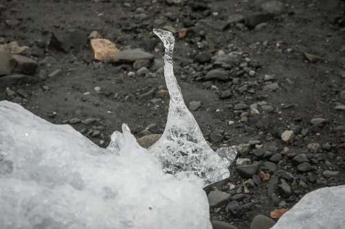Ice Sculpture Nature Frozen Iceland Ice Mood