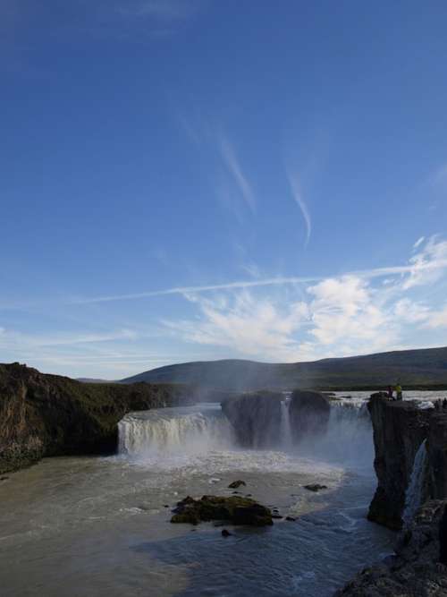Iceland Landscape Waterfall Water