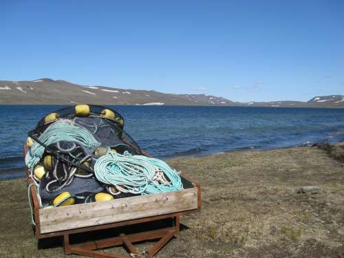 Iceland Lake Prihynings Track Fishing