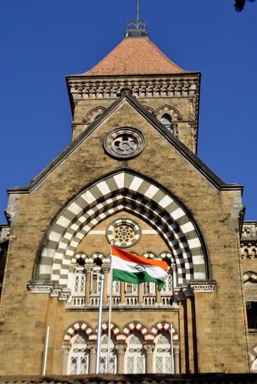Indian Flag Building Architecture