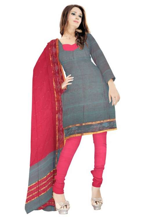 Indian Clothing Fashion Silk Dress Woman Model