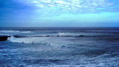 Indian Ocean Reunion Island Nature Blue Sky Beach