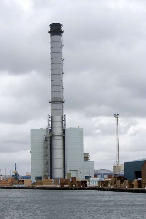 Industry Industrial Chimney Flue Tall Structure