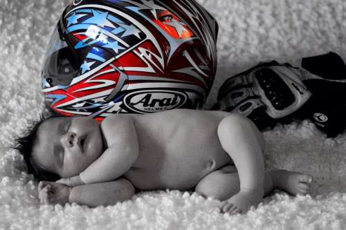 Infant Kid Baby Rest Child Helmet