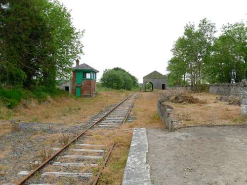 Ireland Ballyglunin Railway Station County Galway