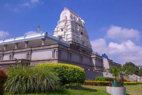 Iskcon Temple Hindu Krishna Bangalore India