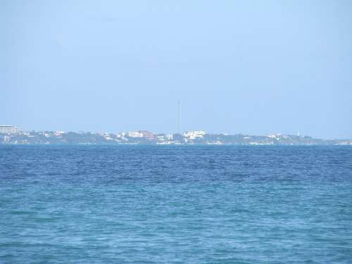 Island Women Sea Cancun Beach Holiday Turquoise