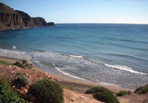 Isleta Del Moro Spain Mediterranean Beach Water