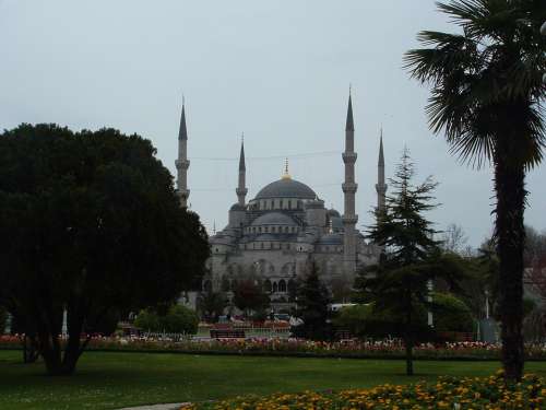 Istanbul Sultanahmet Turkey Architecture Minarets