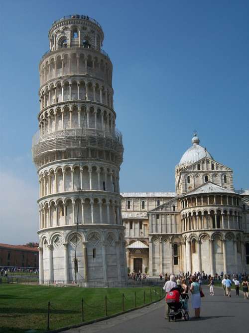 Italy Leaning Tower Of Pisa Leaning Tower Tower
