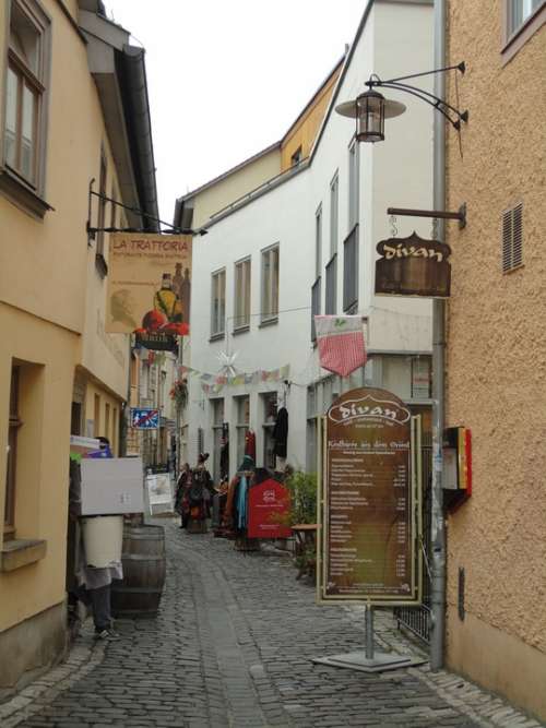 Italy Tuscany Castellina In Chianti Alley Village