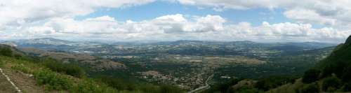 Italy View Landscape Nature Air