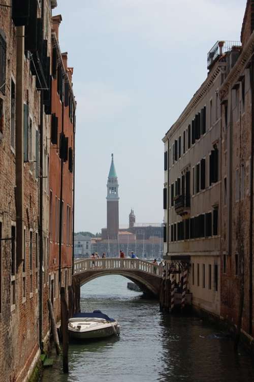 Italy Venice Water Europe Canal Travel European