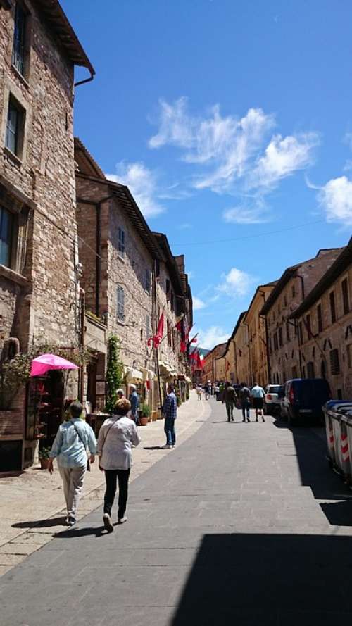 Italy Assisi Umbria Tuscany Medieval Historic