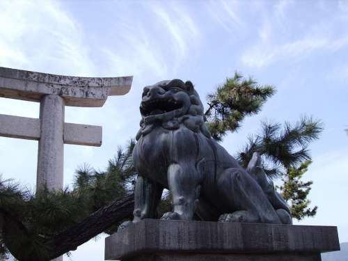 Japan Miyajima Shrine