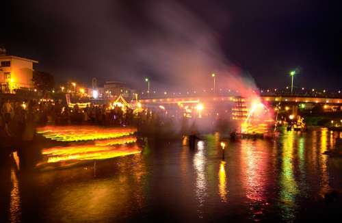 Japan Kumamoto Festival Nagasaki River Soul Night