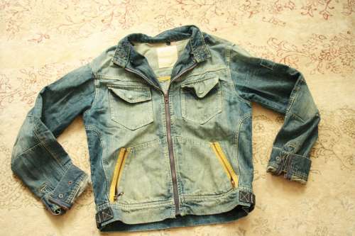 Jeans Jacket Jean Clothing Used