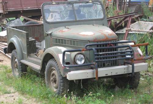 Jeep Old Car Russian Uaz Military Vintage Grunge