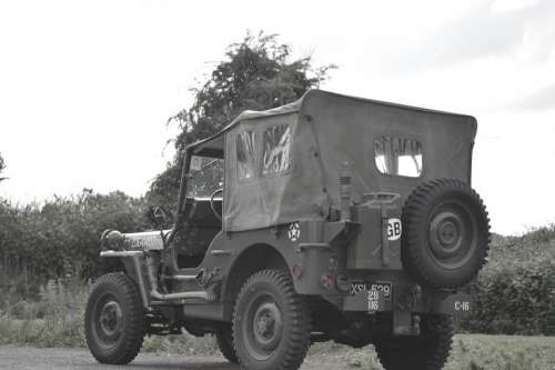 Jeep Truck War Second World War Normandy Military