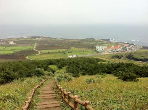 Jeju Udo Jeju Island Olle Gill Nature