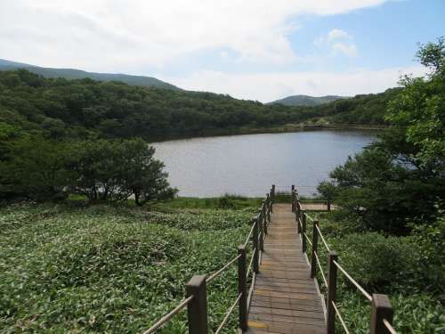 Jeju Island Korea Web Lake