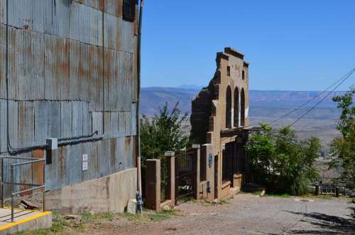 Jerome Arizona Town Old Desert Historic