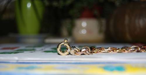Jewelry Gold Hook Chain Particular