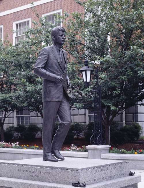 John F Kennedy President Kennedy Statue Jfk Famous