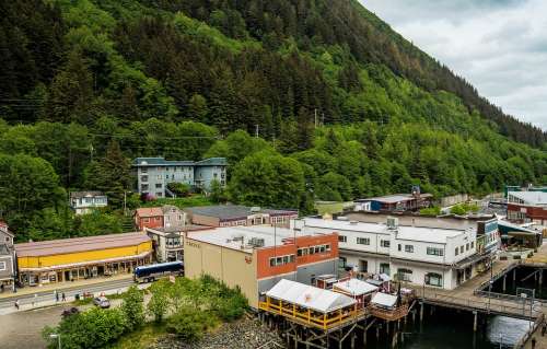 Juneau Alaska Town Village