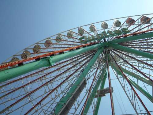 Jupiter Ferris Wheel Ride Fair Folk Festival