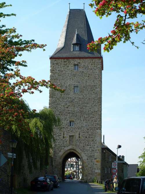 Katharinenturm City Blankenberg Tower Middle Ages