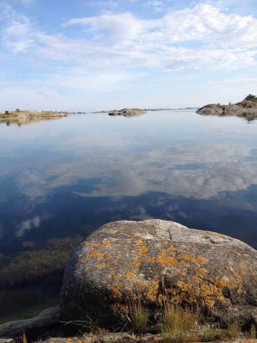 Kavlugnt Lull The Stockholm Archipelago Calm Sea
