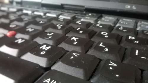 Keyboard Laptop Computer Portable Notebook