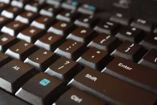 Keyboard Pc Computer Input Keys Enter Buttons