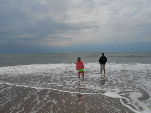 Kids On Beach Beach Walk On Beach Kids Ocean