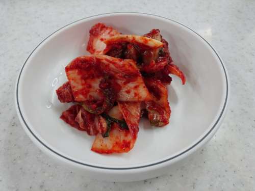 Kimchi Chinese Cabbage Republic Of Korea Food