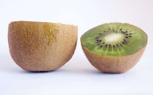 Kiwi Fruit Cut Healthy Food Fresh Juicy Tropical