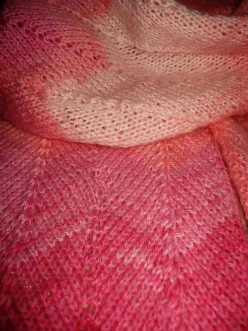 Knitting Knit Fabric Mohair Wool Knitted Handmade