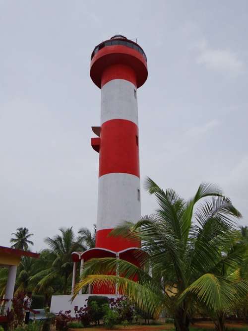 Kodi Beach Lighthouse Kundapura Arabian Sea