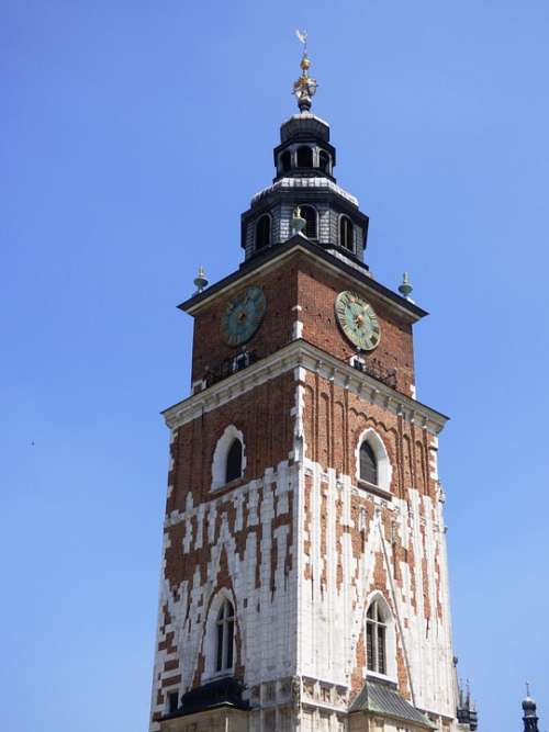 Kraków Tower Architecture Building Poland