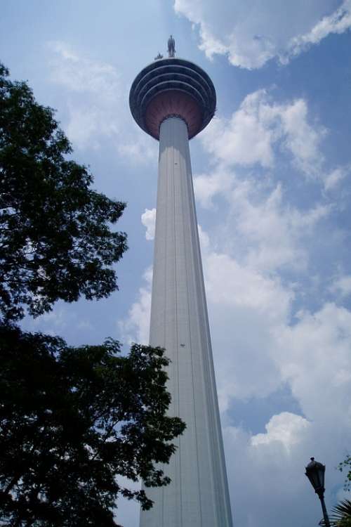 Kuala Lumpur Tower Antenna Malaysia Skyscraper